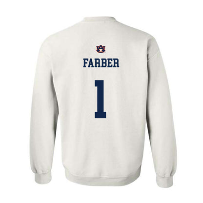 Auburn - NCAA Baseball : Ryne Farber - Sport Shersey Crewneck Sweatshirt-1