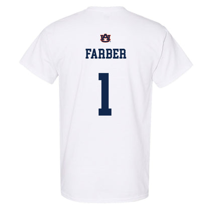 Auburn - NCAA Baseball : Ryne Farber - Sport Shersey T-Shirt-1