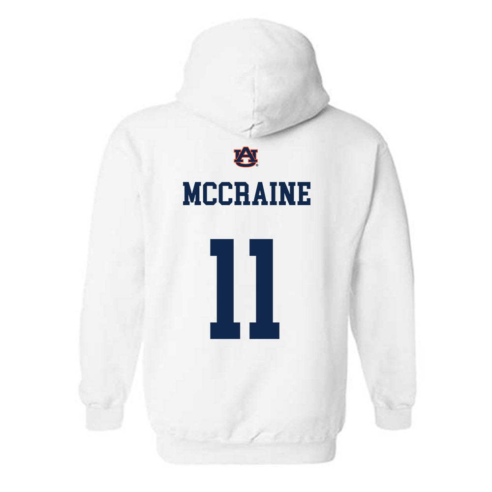 Auburn - NCAA Baseball : Brandon McCraine - Sport Shersey Hooded Sweatshirt-1