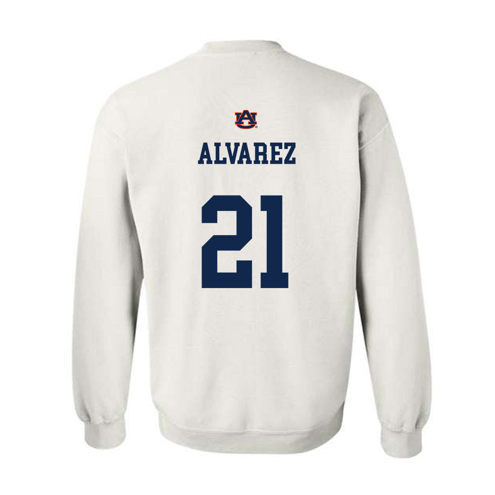 Auburn - NCAA Baseball : Andreas Alvarez - Sport Shersey Crewneck Sweatshirt-1