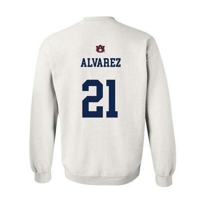 Auburn - NCAA Baseball : Andreas Alvarez - Sport Shersey Crewneck Sweatshirt-1