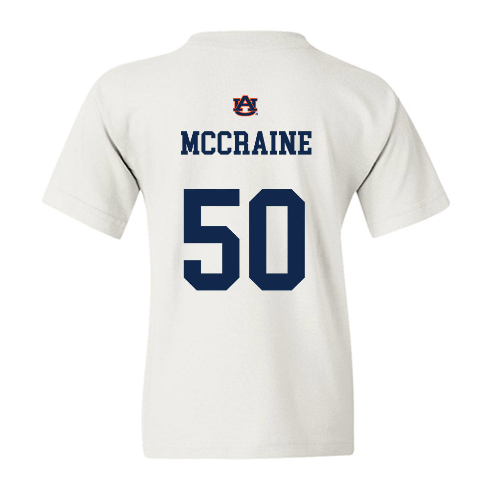 Auburn - NCAA Baseball : Brandon McCraine - Sport Shersey Youth T-Shirt-1