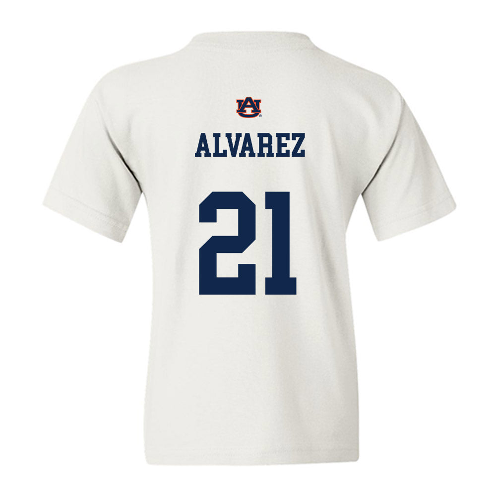 Auburn - NCAA Baseball : Andreas Alvarez - Sport Shersey Youth T-Shirt-1