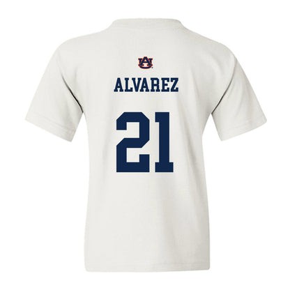 Auburn - NCAA Baseball : Andreas Alvarez - Sport Shersey Youth T-Shirt-1