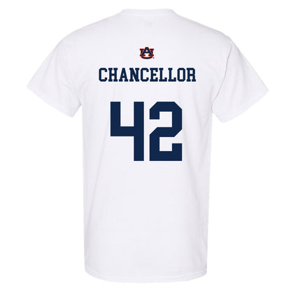 Auburn - NCAA Baseball : Abe Chancellor - Sport Shersey T-Shirt-1