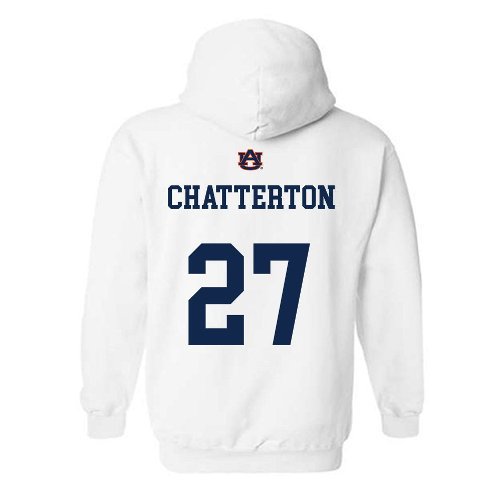 Auburn - NCAA Baseball : Christian Chatterton - Sport Shersey Hooded Sweatshirt-1