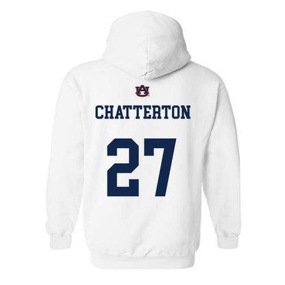 Auburn - NCAA Baseball : Christian Chatterton - Sport Shersey Hooded Sweatshirt-1