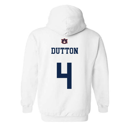 Auburn - NCAA Baseball : Andrew Dutton - Sport Shersey Hooded Sweatshirt-1