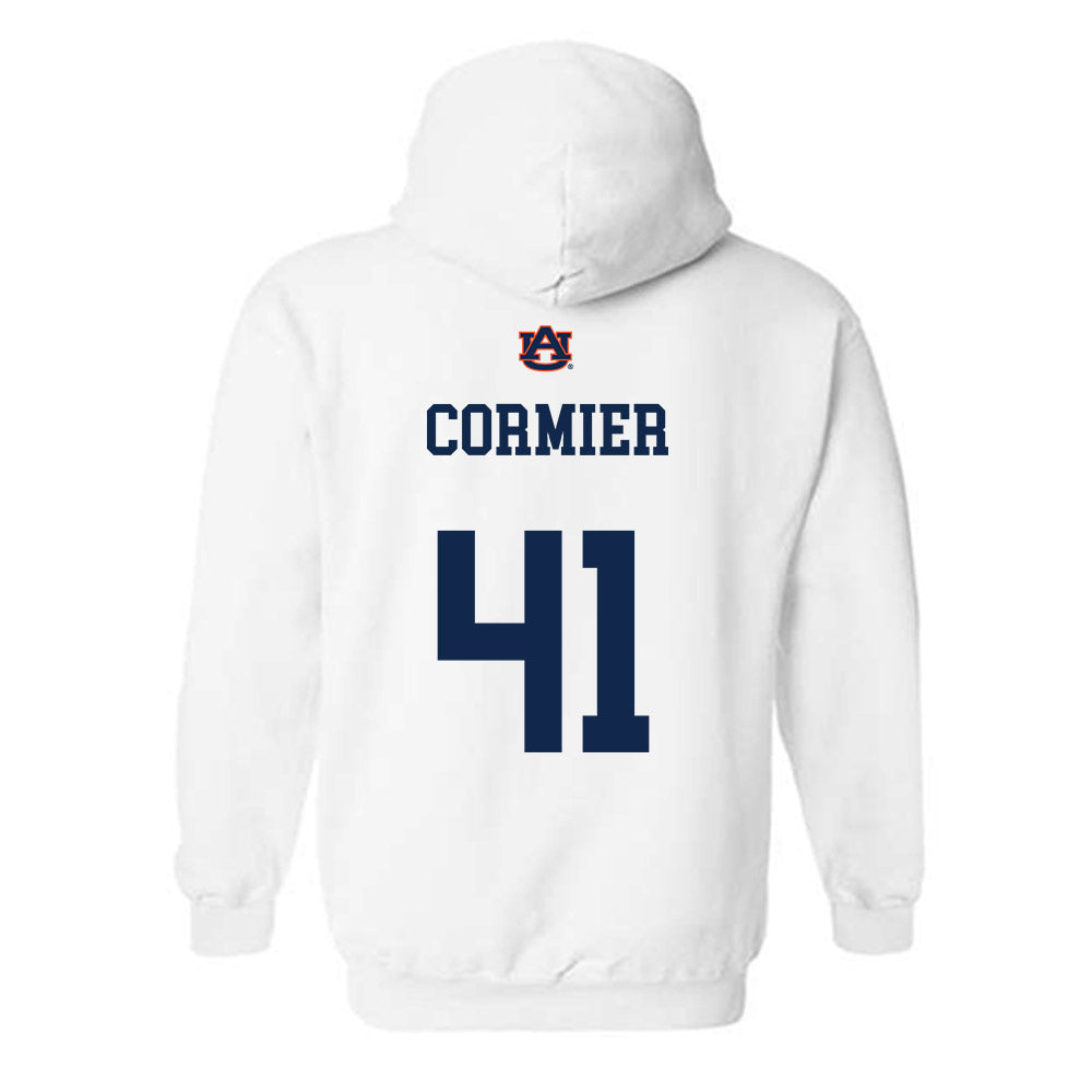 Auburn - NCAA Baseball : LJ Cormier - Sport Shersey Hooded Sweatshirt-1