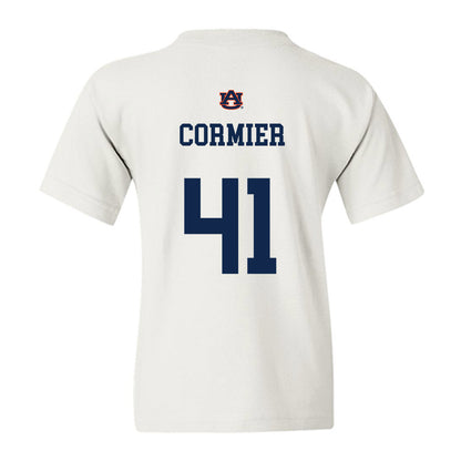 Auburn - NCAA Baseball : LJ Cormier - Sport Shersey Youth T-Shirt-1