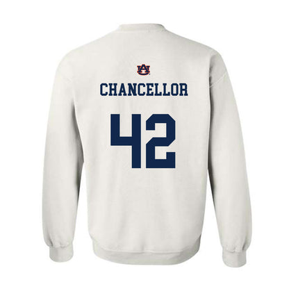 Auburn - NCAA Baseball : Abe Chancellor - Sport Shersey Crewneck Sweatshirt-1