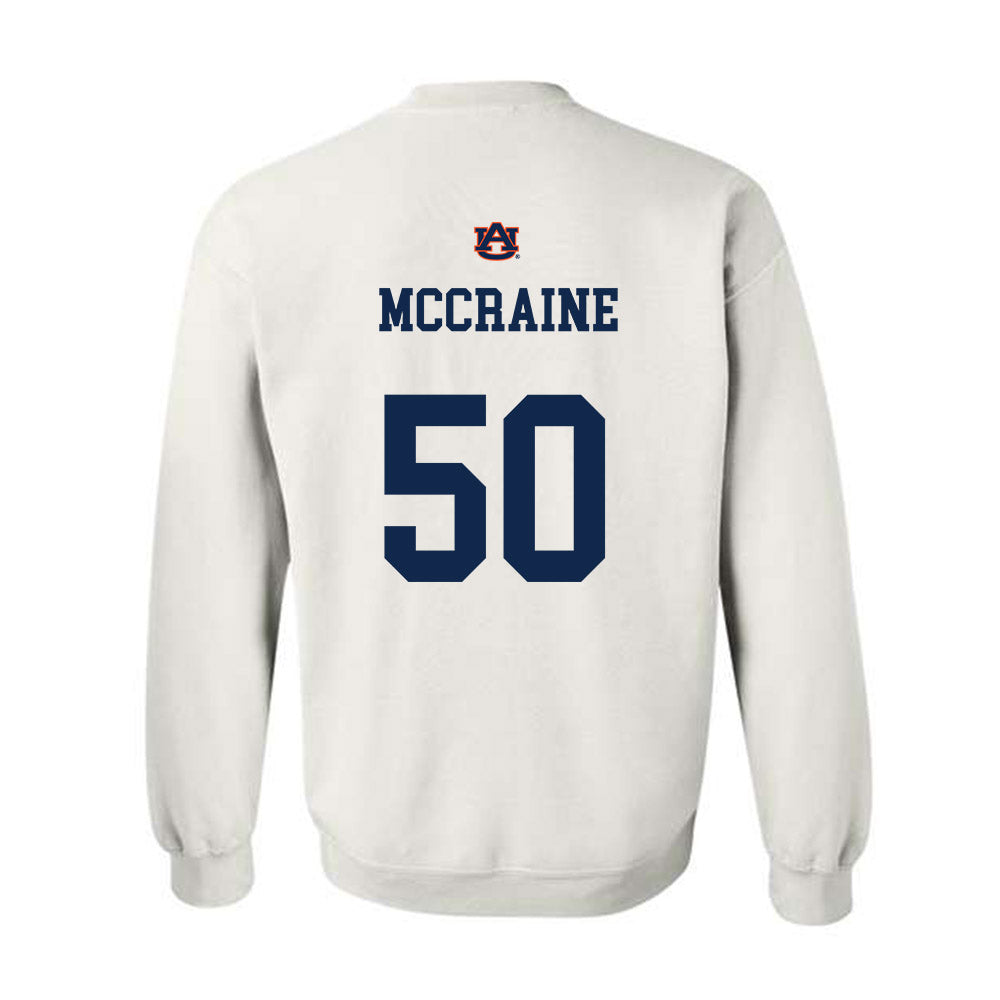 Auburn - NCAA Baseball : Brandon McCraine - Sport Shersey Crewneck Sweatshirt-1