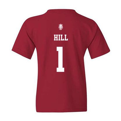 Arkansas - NCAA Football : Rodney Hill - Classic Shersey Youth T-Shirt-1