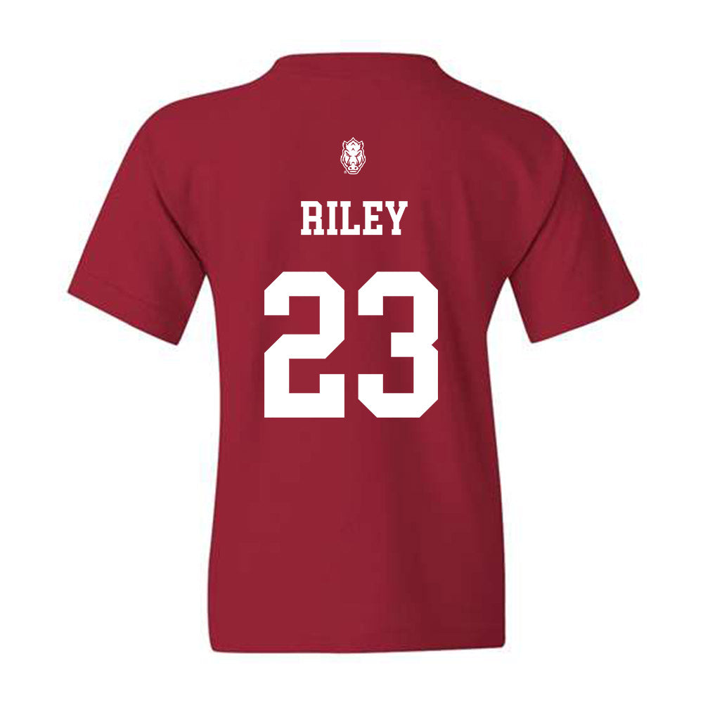 Arkansas - NCAA Women's Soccer : Ella Riley - Youth T-Shirt Classic Shersey