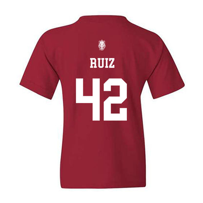 Arkansas - NCAA Baseball : Damian Ruiz - Classic Shersey Youth T-Shirt-1