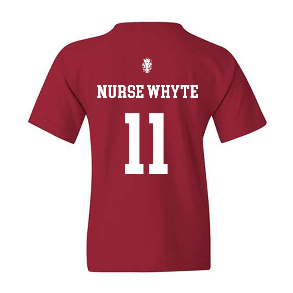 Arkansas - NCAA Women's Soccer : Aniyah Nurse Whyte - Classic Shersey Youth T-Shirt-1