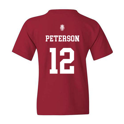 Arkansas - NCAA Baseball : Elliott Peterson - Classic Shersey Youth T-Shirt-1