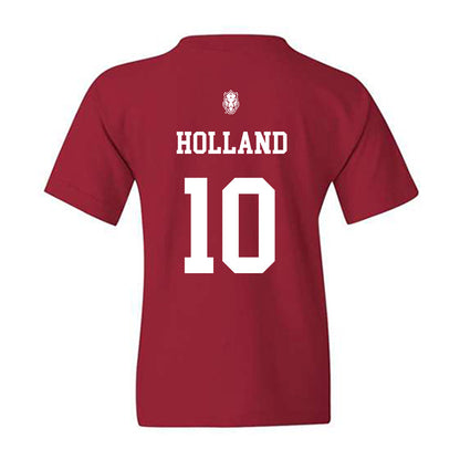 Arkansas - NCAA Baseball : Tyler Holland - Classic Shersey Youth T-Shirt-1