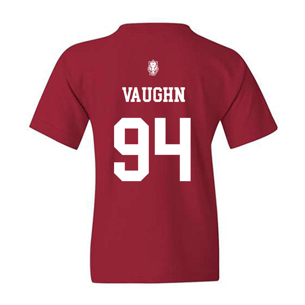 Arkansas - NCAA Football : Reginald Vaughn - Classic Shersey Youth T-Shirt-1