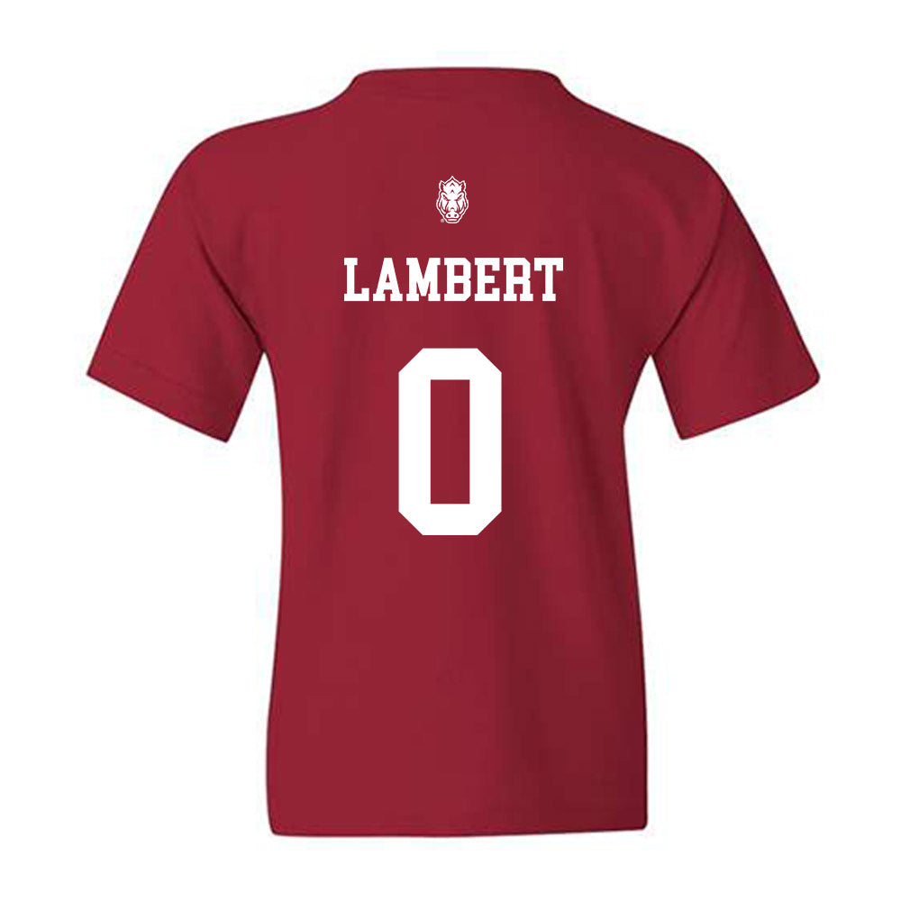 Arkansas - NCAA Women's Volleyball : Lolo Lambert - Classic Shersey Youth T-Shirt-1