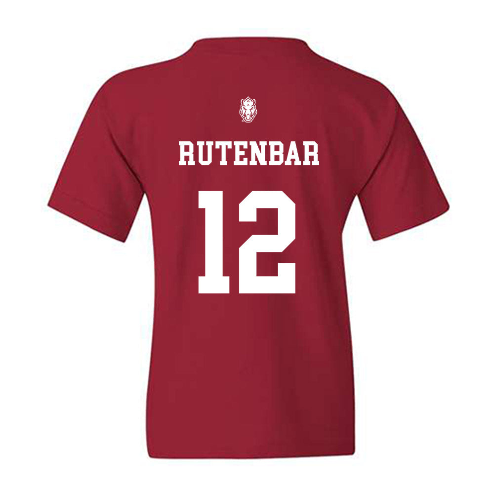 Arkansas - NCAA Baseball : Carter Rutenbar - Classic Shersey Youth T-Shirt-1