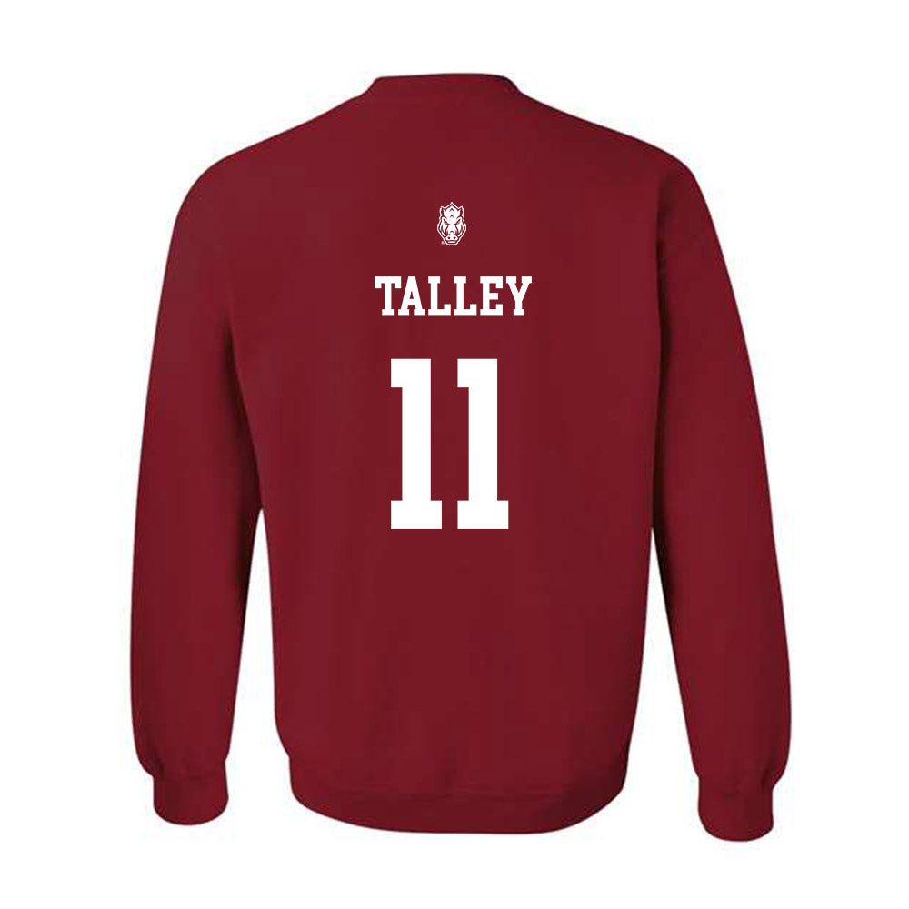 Arkansas - NCAA Football : Ken Talley - Classic Shersey Crewneck Sweatshirt-1