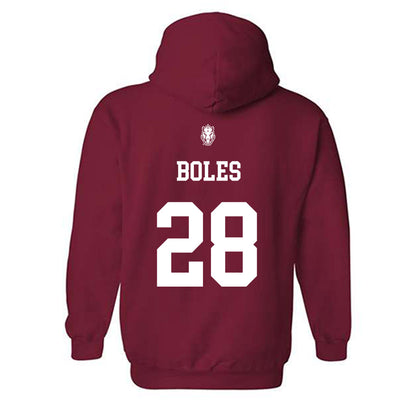 Arkansas - NCAA Baseball : Carson Boles - Classic Shersey Hooded Sweatshirt