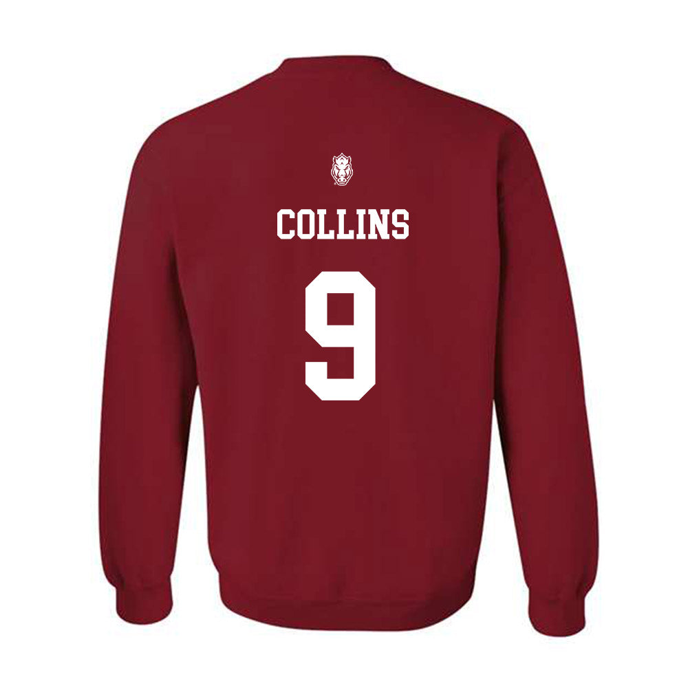 Arkansas - NCAA Football : Charleston Collins - Classic Shersey Crewneck Sweatshirt