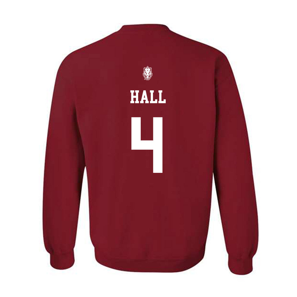 Arkansas - NCAA Women's Soccer : Jordan Hall - Classic Shersey Crewneck Sweatshirt