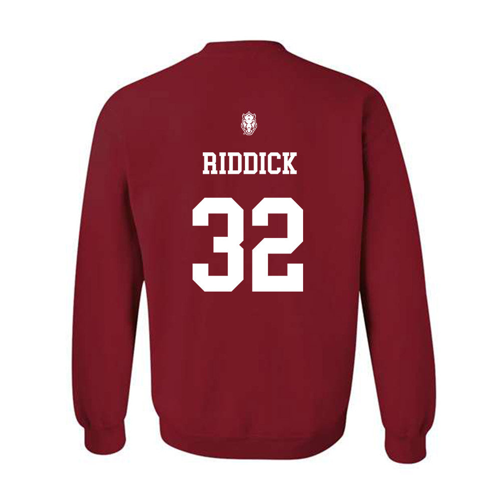 Arkansas - NCAA Women's Soccer : Mia Riddick - Classic Shersey Crewneck Sweatshirt