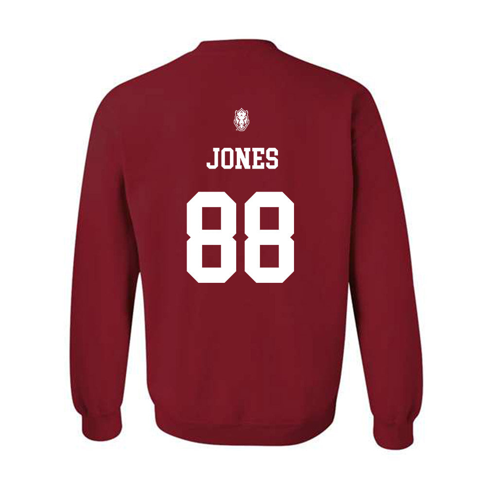 Arkansas - NCAA Football : Rohan Jones - Classic Shersey Crewneck Sweatshirt-1
