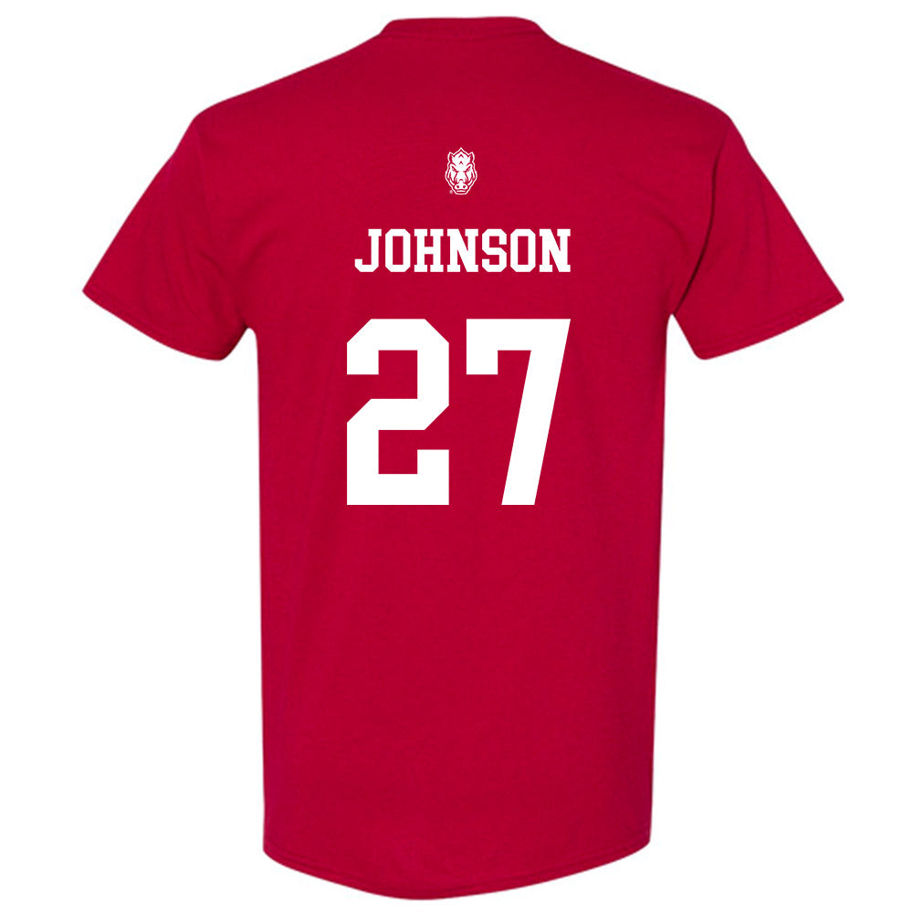 Arkansas - NCAA Football : Ahkhari Johnson - Classic Shersey T-Shirt