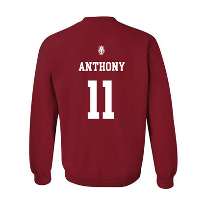 Arkansas - NCAA Football : Jordan Anthony - Crewneck Sweatshirt Classic Shersey