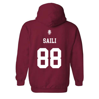 Arkansas - NCAA Football : Danny Saili - Classic Shersey Hooded Sweatshirt-1
