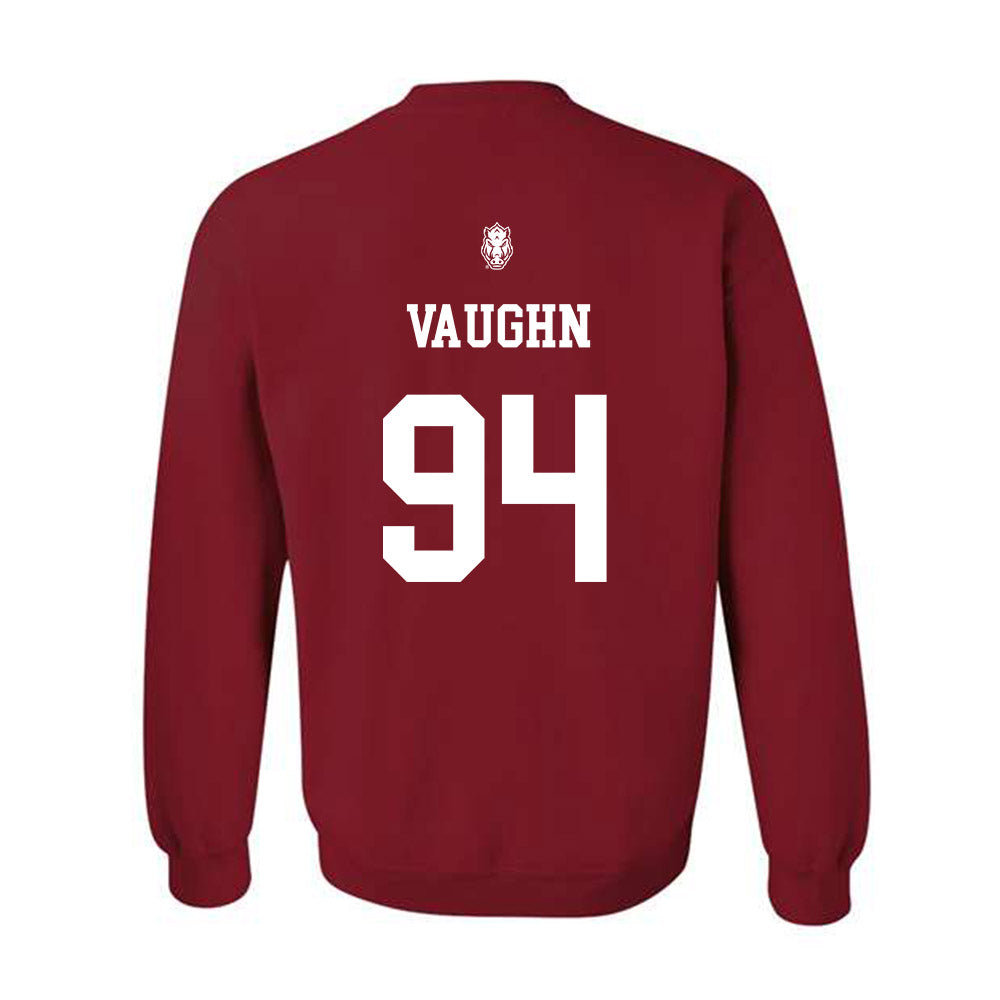 Arkansas - NCAA Football : Reginald Vaughn - Classic Shersey Crewneck Sweatshirt-1