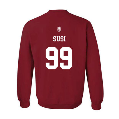 Arkansas - NCAA Women's Soccer : Zoe Susi - Crewneck Sweatshirt Classic Shersey