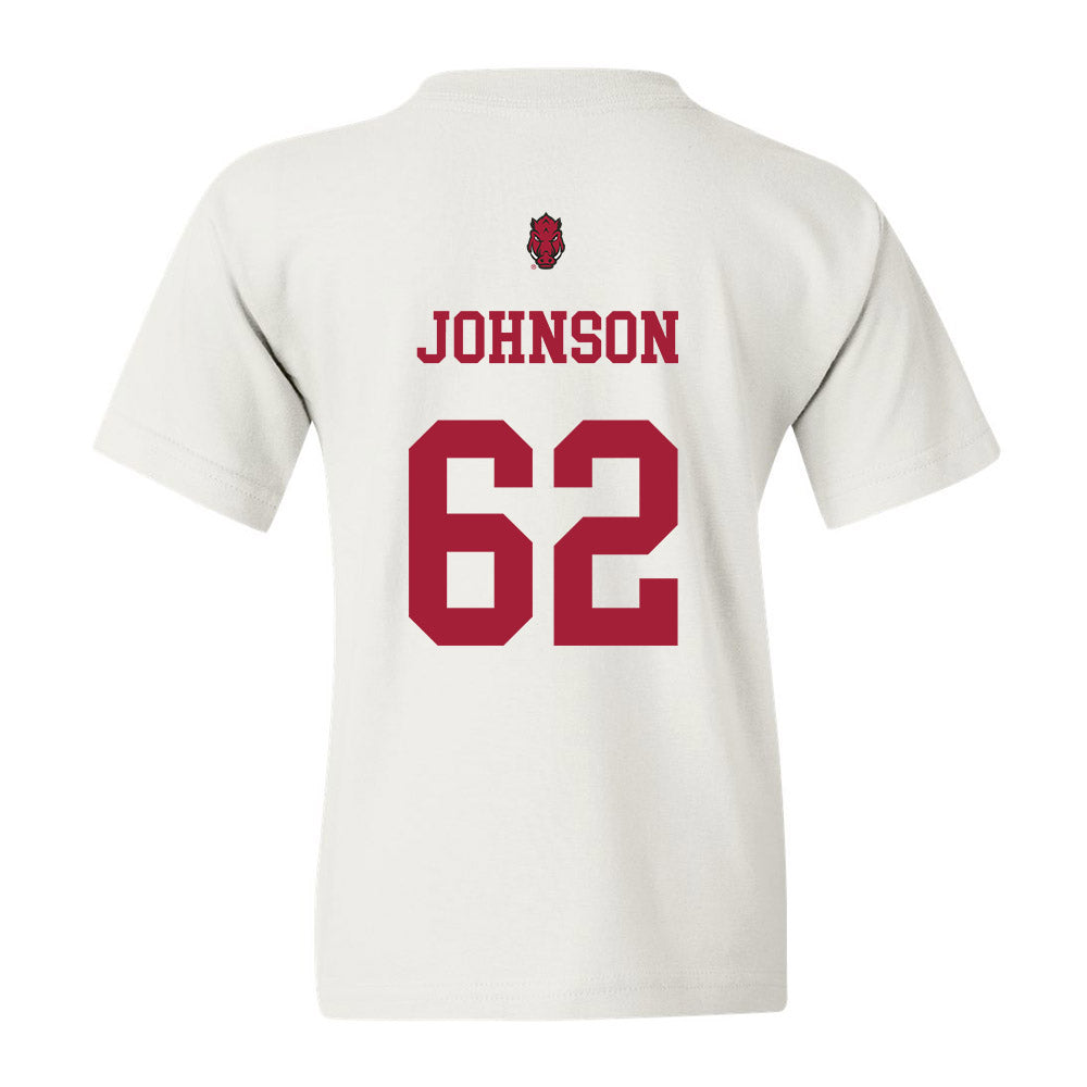 Arkansas - NCAA Football : Alex Johnson - Sports Shersey Youth T-Shirt
