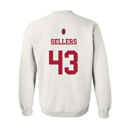 Arkansas - NCAA Football : Trent Sellers - Sports Shersey Crewneck Sweatshirt-1