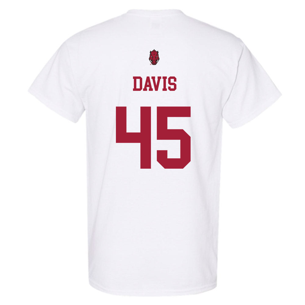 Arkansas - NCAA Football : Preston Davis - Sports Shersey T-Shirt