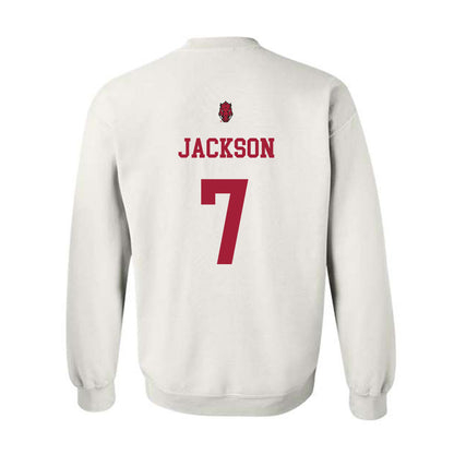 Arkansas - NCAA Football : Kenneth Jackson - Sports Shersey Crewneck Sweatshirt-1