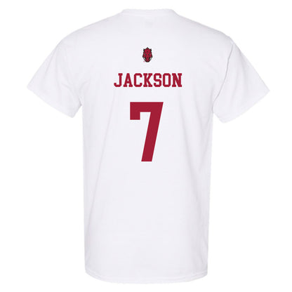 Arkansas - NCAA Football : Kenneth Jackson - Sports Shersey T-Shirt-1