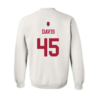Arkansas - NCAA Football : Preston Davis - Sports Shersey Crewneck Sweatshirt