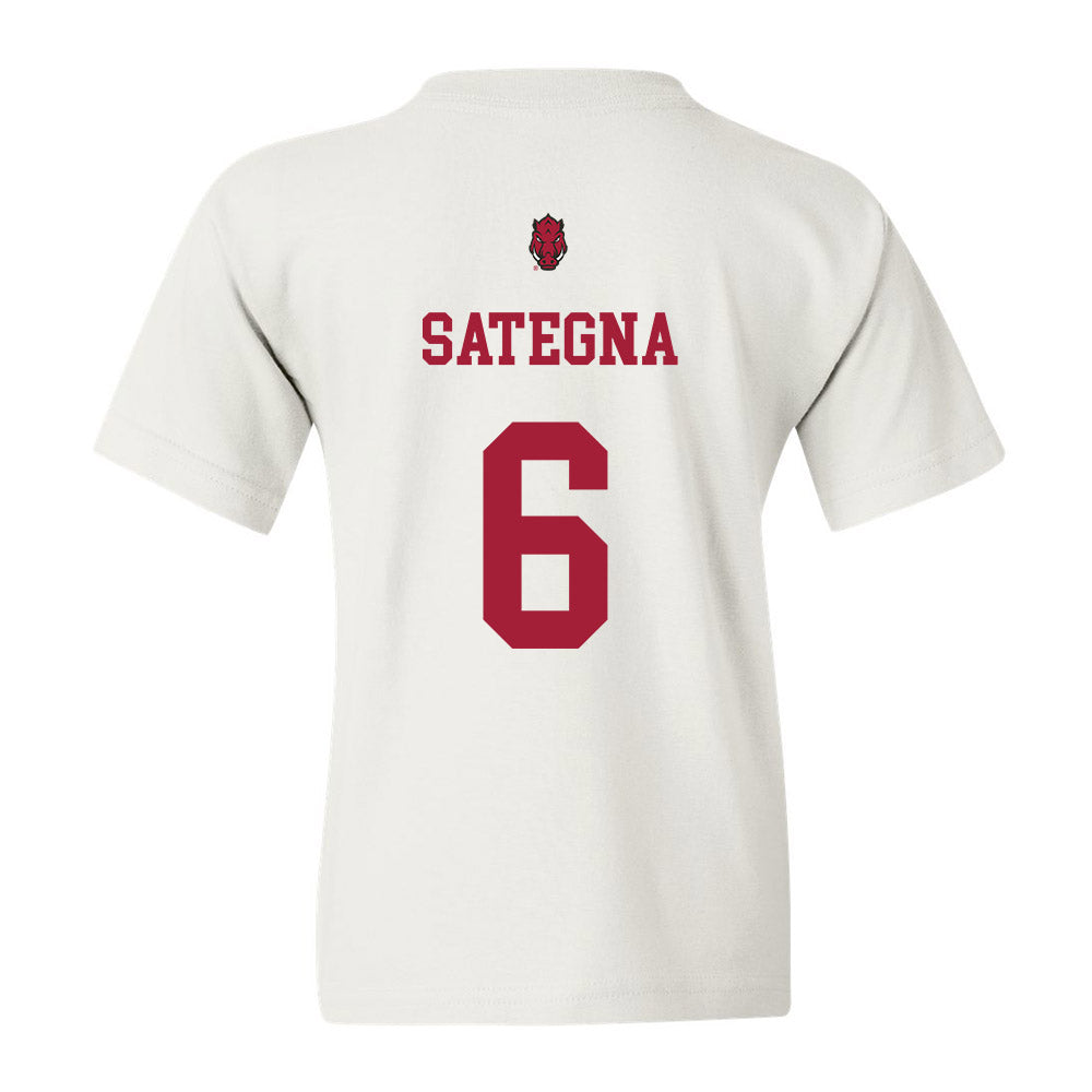 Arkansas - NCAA Football : Isaiah Sategna - Sports Shersey Youth T-Shirt