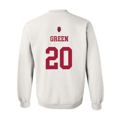 Arkansas - NCAA Football : AJ Green - Sports Shersey Crewneck Sweatshirt-1