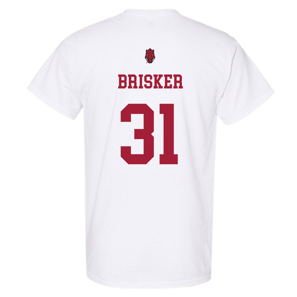 Arkansas - NCAA Football : Blake Brisker - Sports Shersey T-Shirt-1