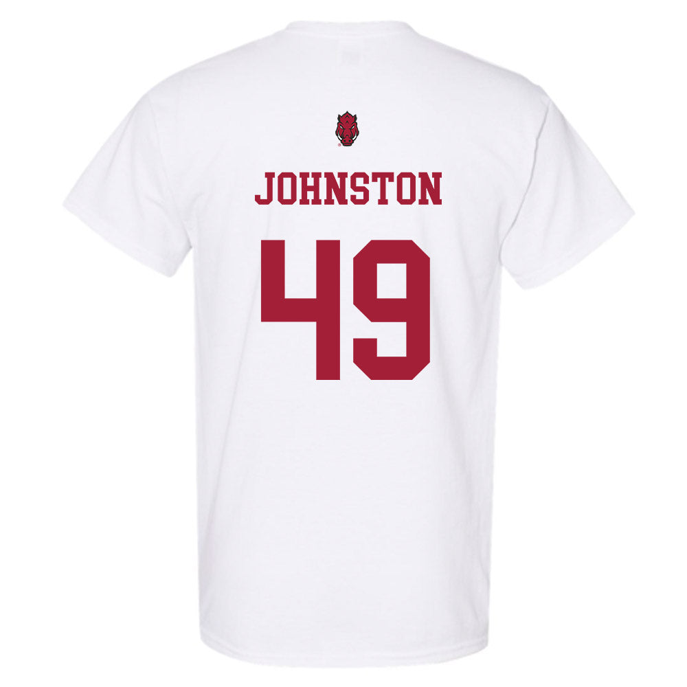 Arkansas - NCAA Football : Luke Johnston - Sports Shersey T-Shirt