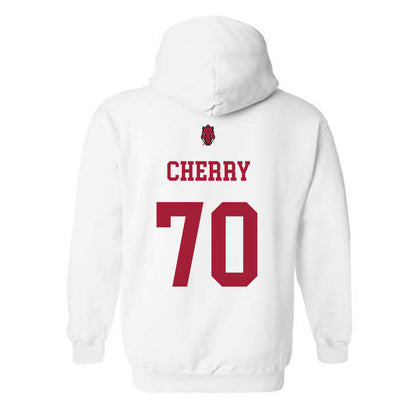 Arkansas - NCAA Football : Blake Cherry - Sports Shersey Hooded Sweatshirt-1