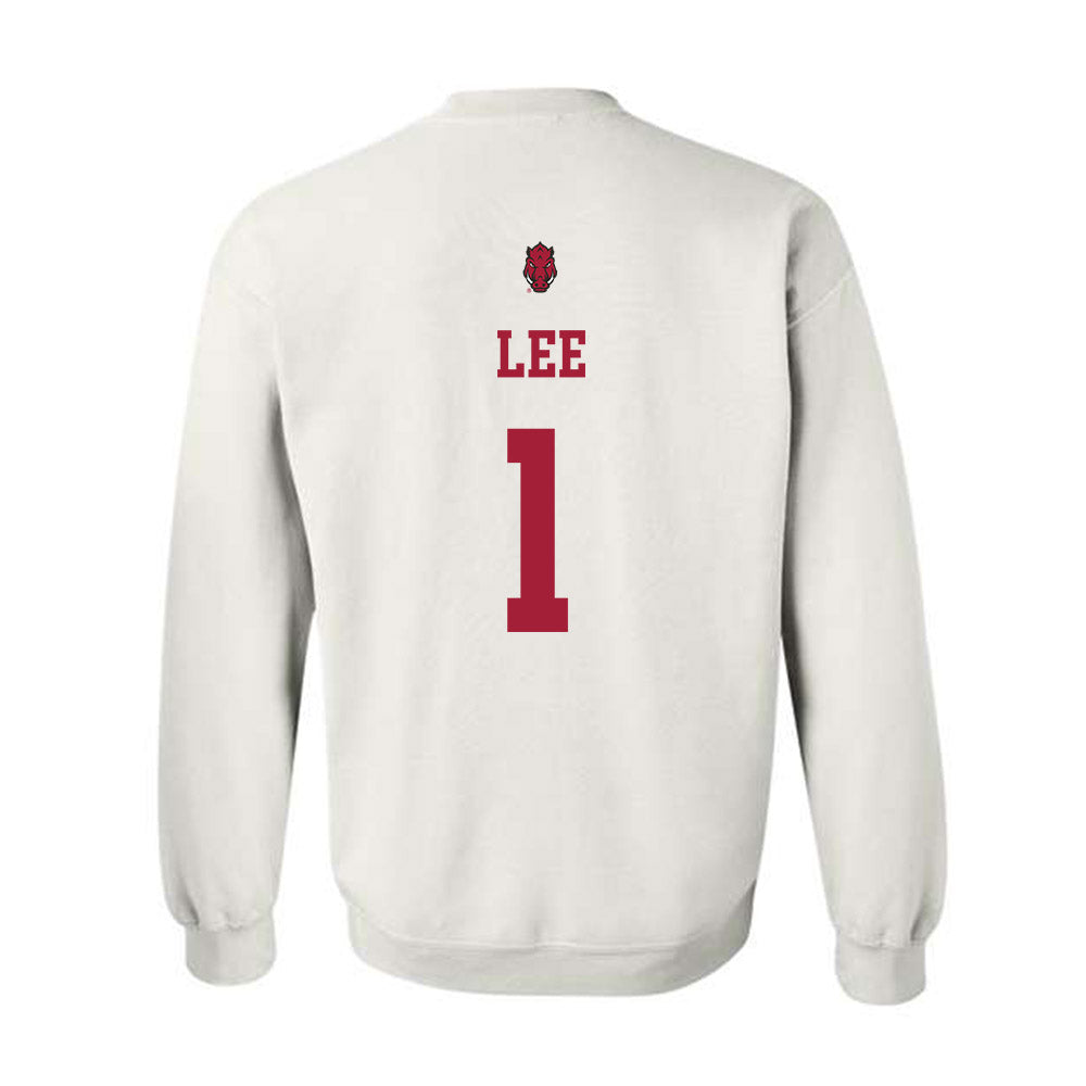 Arkansas - NCAA Football : Phillip Lee - Sports Shersey Crewneck Sweatshirt-1