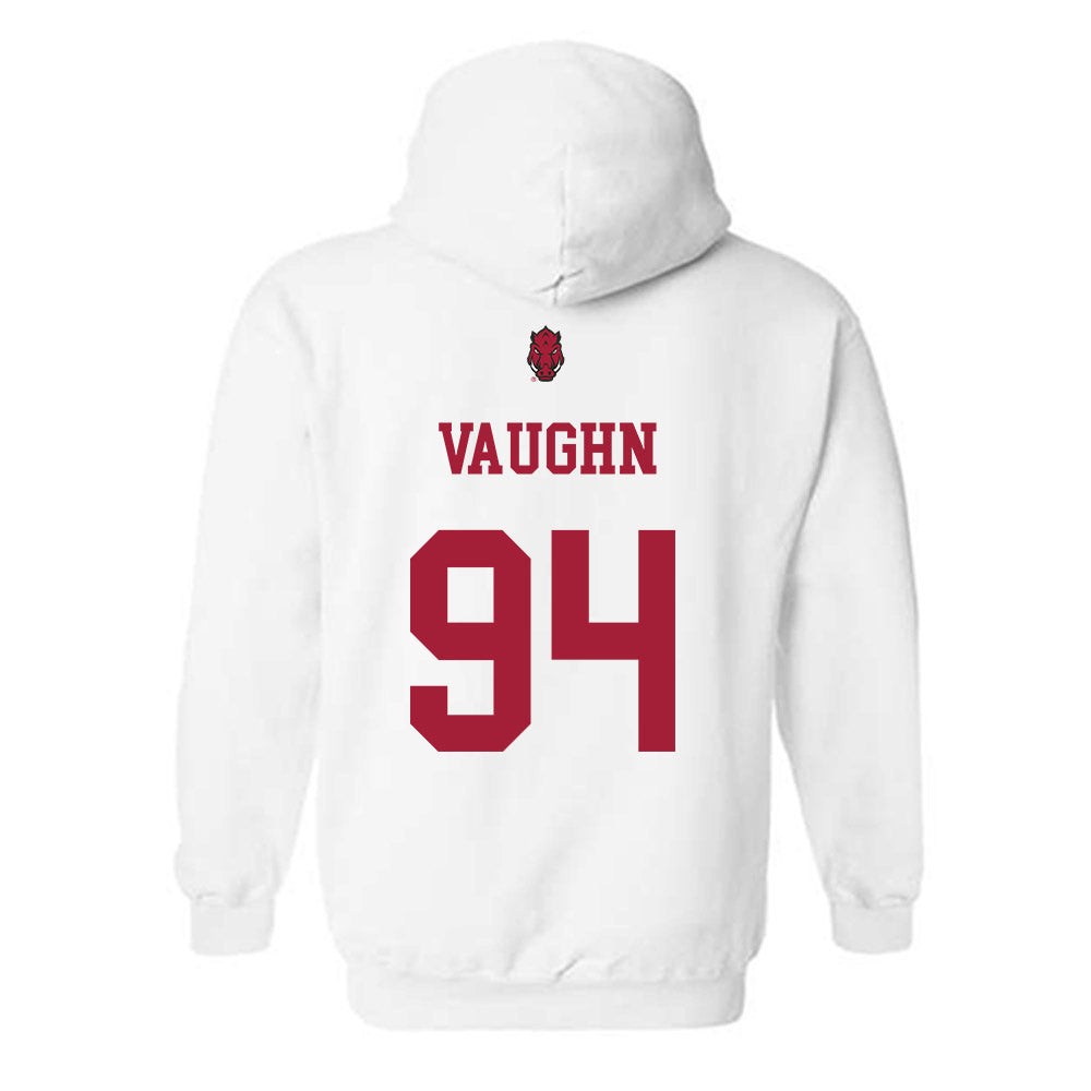 Arkansas - NCAA Football : Reginald Vaughn - Sports Shersey Hooded Sweatshirt-1