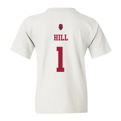 Arkansas - NCAA Football : Rodney Hill - Sports Shersey Youth T-Shirt-1